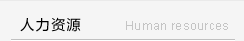 人力资源